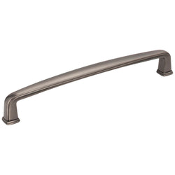 6-13/16" Overall Length Plain Square Cabinet Pull. Holes are 1 - DecorHardware.com