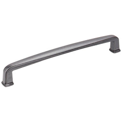 6-13/16" Overall Length Plain Square Cabinet Pull. Holes are 1 - DecorHardware.com