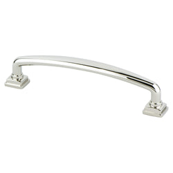 Tailored Traditional 128mm Pull (OL-5 3/4") Polished Nickel