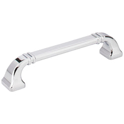 5-13/16" Overall Length Cabinet Pull. Holes are 128 mm center- - DecorHardware.com