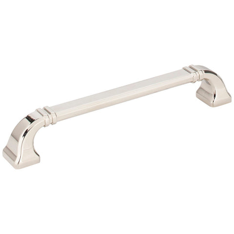 7-1/16" Overall Length Cabinet Pull. Holes are 160 mm center-t - DecorHardware.com
