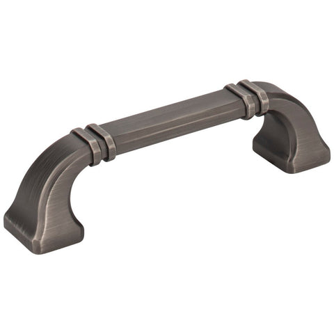4-1/2" Overall Length Cabinet Pull. Holes are 96 mm center-to- - DecorHardware.com