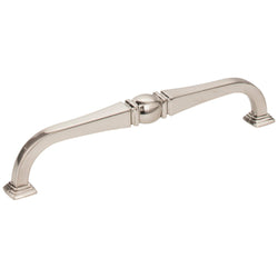 6-15/16" Overall Length Cabinet Pull. Holes are 160 mm center- - DecorHardware.com