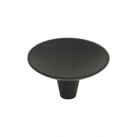 Dap Round Knob 2 Inch - Matte Black - BL