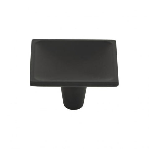 Dap Square Knob 2 Inch - Matte Black - BL