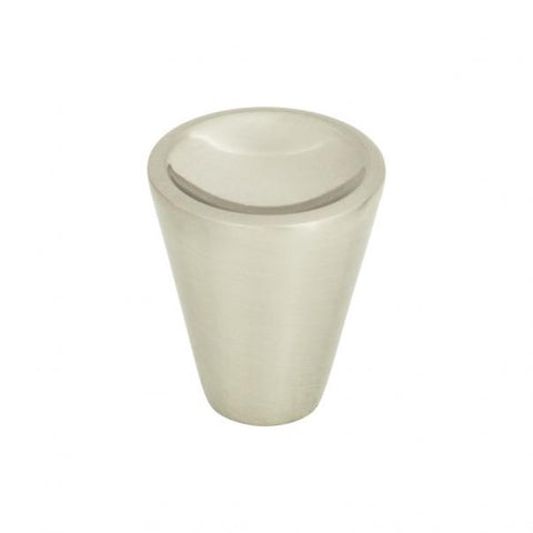 Dap Cone Knob 1 Inch - Brushed Nickel - BRN