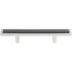 Spa Black Pull 3 Inch (c-c) - Polished Chrome - BLK