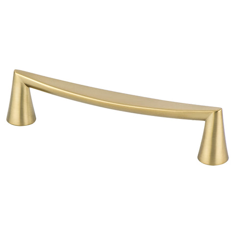 Domestic Bliss 128mm Pull (OL-5 3/4") Modern Brushed Gold