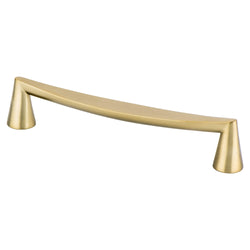 Domestic Bliss 160mm Pull (OL-7 1/8") Modern Brushed Gold