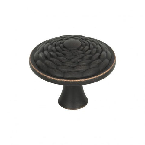 Mandalay Round Knob 1 5/16 Inch - Venetian Bronze - VB