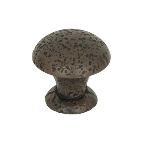 Olde World Knob 1 3/8 Inch - Rust - R