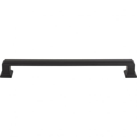 Sutton Place Pull 7 9/16 Inch (c-c) - Modern Bronze - MB