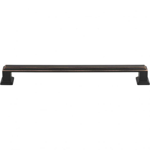 Sutton Place Pull 7 9/16 Inch (c-c) - Venetian Bronze - VB