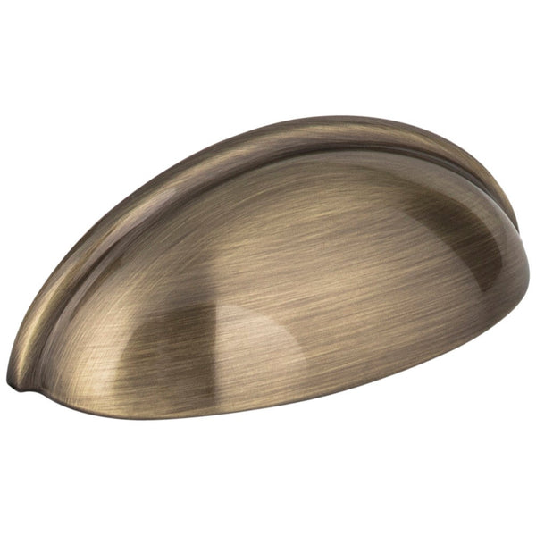 Florence 3" Pull (OA - 3-11/16" ) - Brushed Antique Brass