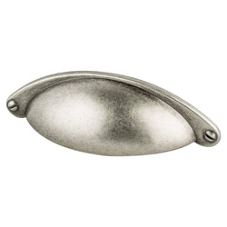 Andante 64mm Cup Pull (OL-4 1/16") Antique Pewter