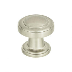 Bronte Knob 1 1/8 Inch - Brushed Nickel - BRN