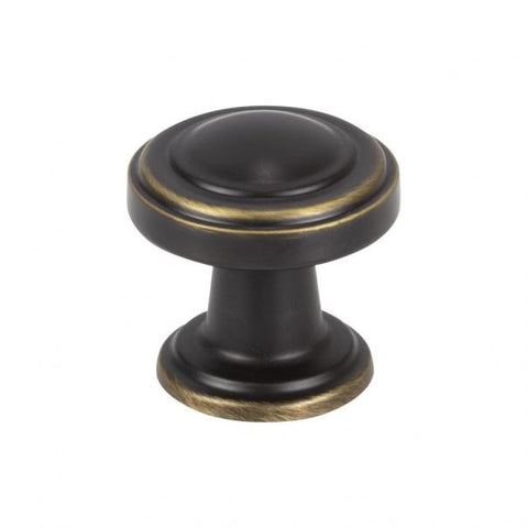 Bronte Knob 1 1/8 Inch - Café Bronze - CFB