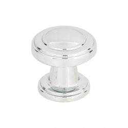 Bronte Knob 1 1/8 Inch - Polished Chrome - CH