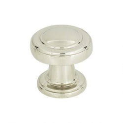 Bronte Knob 1 1/8 Inch - Polished Nickel - PN