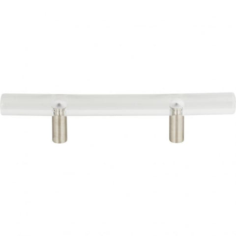 Optimism Rail Pull 3 Inch (c-c) - Brushed Nickel - BRN