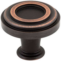 Lafayette 1-3/8" Knob - Brushed Oil Rubbed Bronze