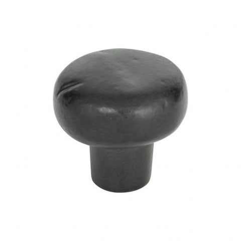 Distressed Round Knob 1 3/8 Inch - Oil Rubbed Bronze - ORB