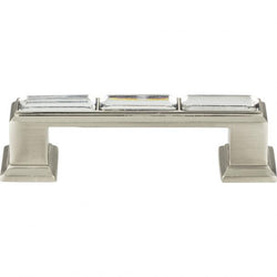 Legacy Crystal Pull 3 Inch (c-c) - Brushed Nickel - BRN