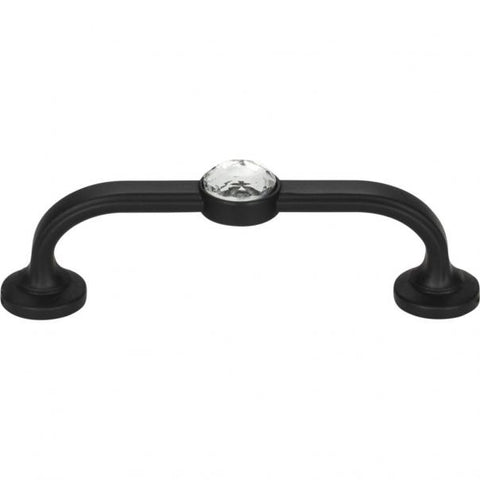 Legacy Crystal Bracelet Pull 3 Inch (c-c) - Matte Black - BL