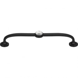 Legacy Crystal Bracelet Pull 5 1/16 Inch (c-c) - Matte Black -