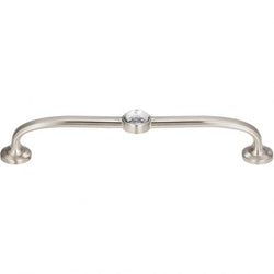 Legacy Crystal Bracelet Pull 5 1/16 Inch (c-c) - Brushed Nicke