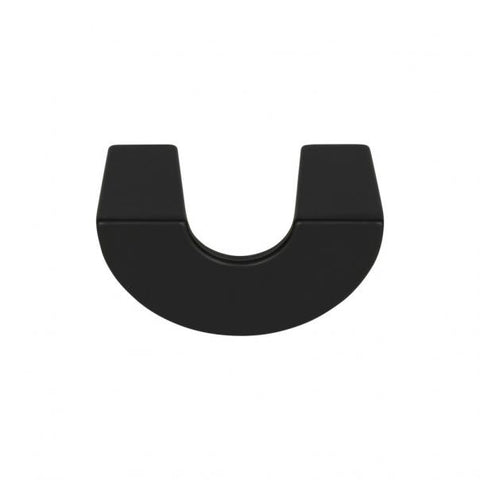 Roundabout Knob 1 1/4 Inch (c-c) - Matte Black - BL