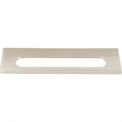 Modern Square Edge Tab Pull 5 1/16 Inch (c-c) - Brushed Nickel