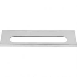 Modern Square Edge Tab Pull 5 1/16 Inch (c-c) - Polished Chrom