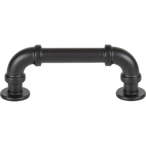 Steam Punk Pull 3 Inch (c-c) - Matte Black - BL