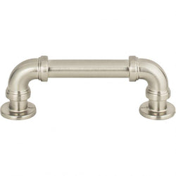 Steam Punk Pull 3 Inch (c-c) - Brushed Nickel - BRN