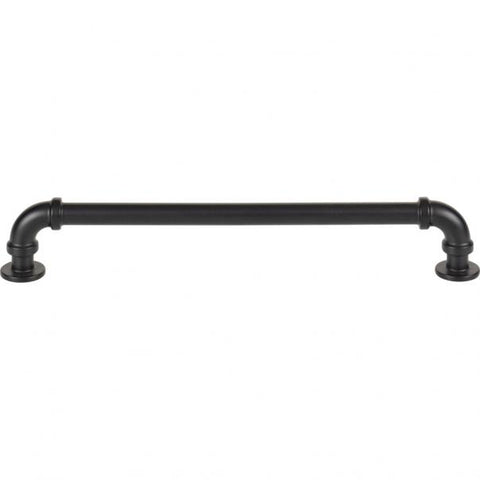 Steam Punk Pull 7 9/16 Inch (c-c) - Matte Black - BL