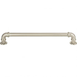 Steam Punk Pull 7 9/16 Inch (c-c) - Brushed Nickel - BRN