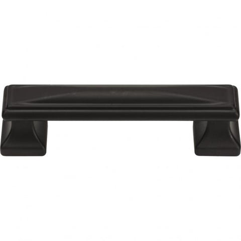 Wadsworth Pull 3 3/4 Inch (c-c) - Matte Black - BL