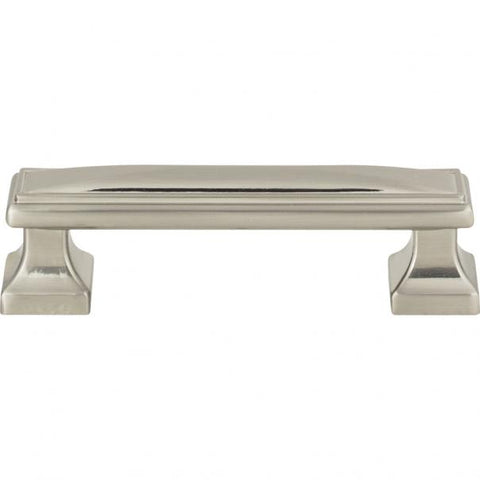 Wadsworth Pull 3 3/4 Inch (c-c) - Brushed Nickel - BRN