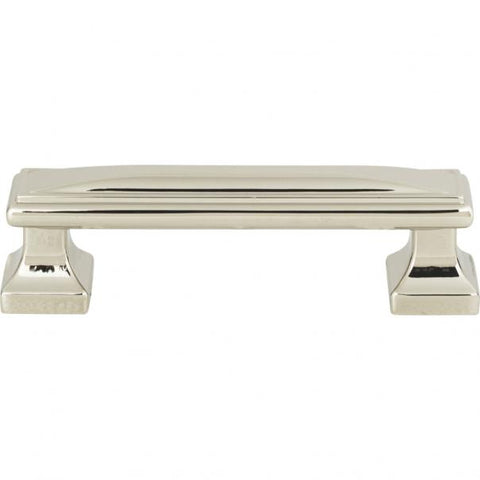 Wadsworth Pull 3 3/4 Inch (c-c) - Polished Nickel - PN