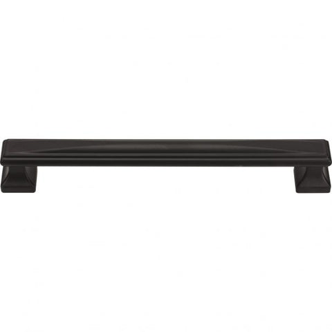 Wadsworth Pull 7 9/16 Inch (c-c) - Matte Black - BL