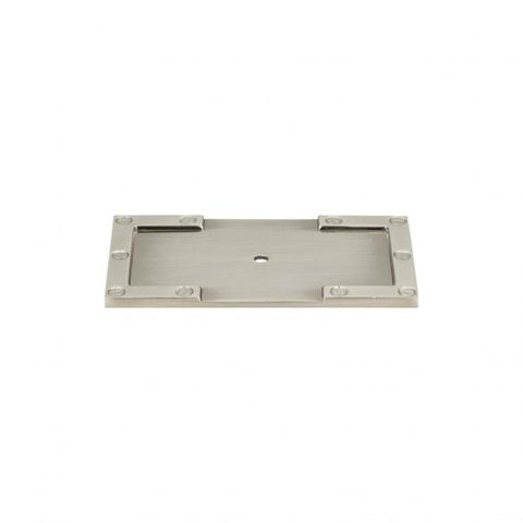 Campaign L-Bracket Backplate 3 11/16 Inch - Brushed Nickel - B