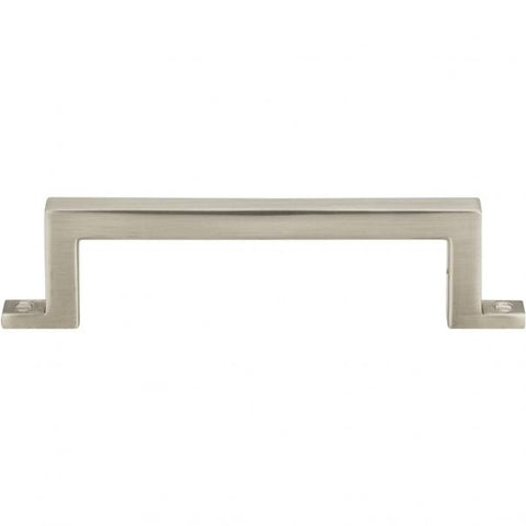 Campaign Bar Pull 3 3/4 Inch (c-c) - Brushed Nickel - BRN