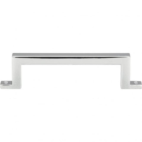 Campaign Bar Pull 3 3/4 Inch (c-c) - Polished Chrome - CH