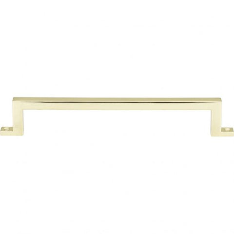 Campaign Bar Pull 6 5/16 Inch (c-c) - Polished Brass - PB