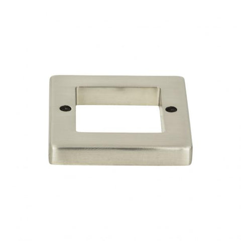 Tableau Square Base 1 7/16 Inch (c-c) - Brushed Nickel - BN