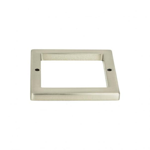 Tableau Square Base 2 1/2 Inch (c-c) - Brushed Nickel - BN