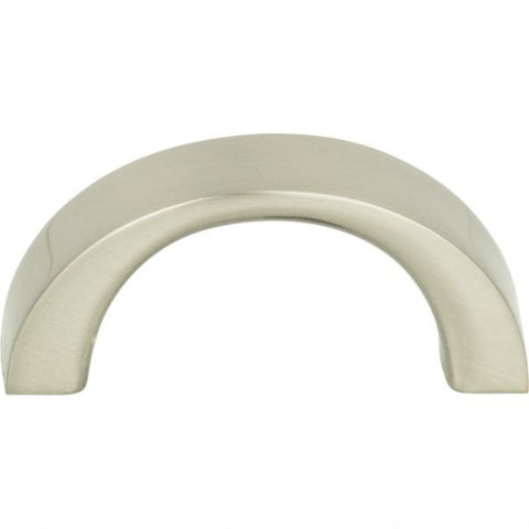 Tableau Curved Handle 1 7/16 Inch (c-c) - Brushed Nickel - BN