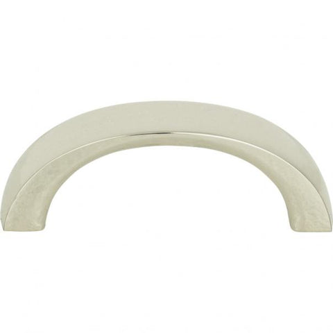 Tableau Curved Handle 1 13/16 Inch (c-c) - Polished Nickel - P