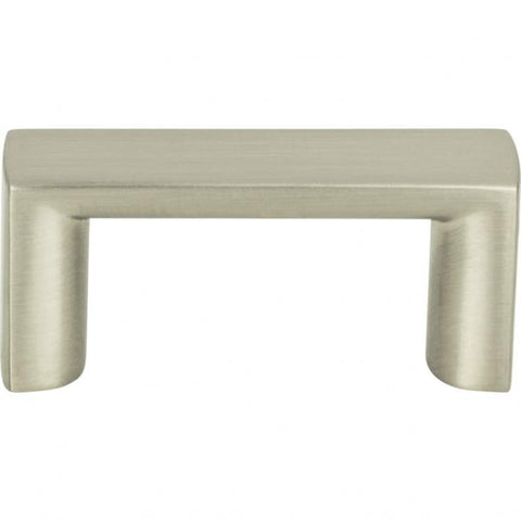 Tableau Squared Handle 1 7/16 Inch (c-c) - Brushed Nickel - BN